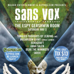 Celebrate OzProg’s re-launch in style at Sans Vox